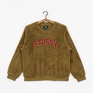 Stussy Sherpa Fleece Sweatshirt